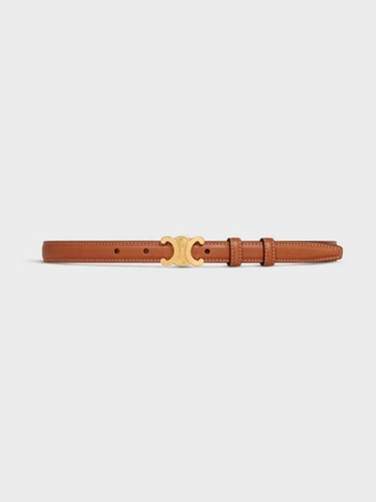 Small Triomphe Belt Tan - CELINE - BALAAN 2