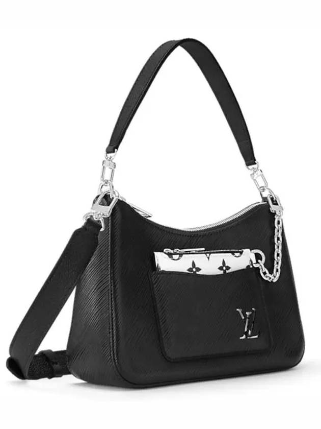 Marelle Epi Shoulder Bag Black - LOUIS VUITTON - BALAAN 3