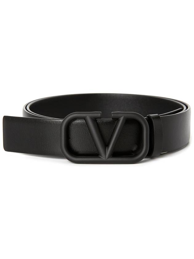 V Logo Signature Men s Belt T0Q90WQG 0NO - VALENTINO - BALAAN 1