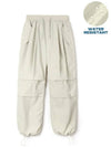 Tasran two-tuck pocket parachute pants_beige - INDUST - BALAAN 4