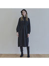 Turtleneck Knit Long Dress BLACK - AVANT-G - BALAAN 3