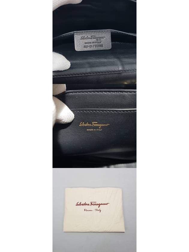 Ferragamo Gancini Flap Bag Medium - SALVATORE FERRAGAMO - BALAAN 10