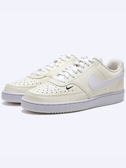 Court Vision Low Next Nature Low Top Sneakers Pale Ivory - NIKE - BALAAN 2