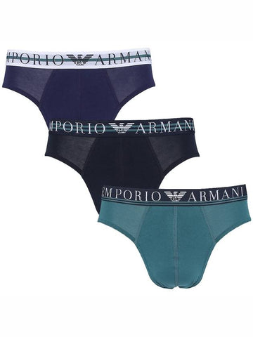 3-pack triangle briefs (111734 3R723 51436) - EMPORIO ARMANI - BALAAN 1