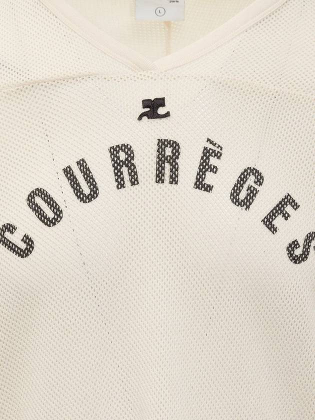 Courrèges T-Shirt Mesh Baseball - COURREGES - BALAAN 3