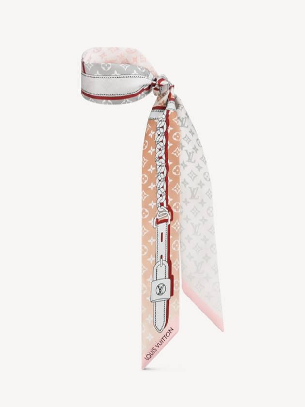 Monogram Confidential BB Scarf Grey - LOUIS VUITTON - BALAAN 3