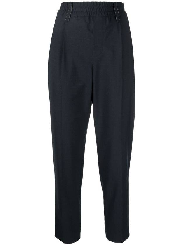 Straight Pants Black - BRUNELLO CUCINELLI - BALAAN 1