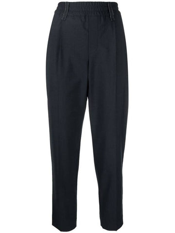 Straight Pants Black - BRUNELLO CUCINELLI - BALAAN 1