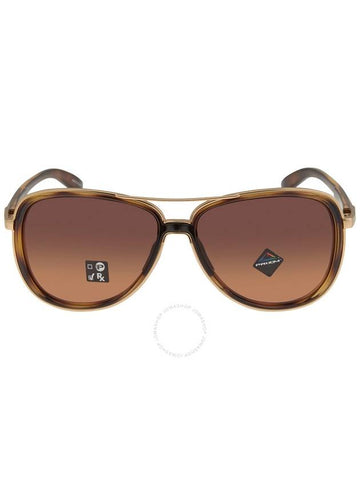 Oakley Split Time Prizm Brown Gradient Pilot Ladies Sunglasses OO4129 412918 58 - OAKLEY - BALAAN 1