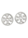 Miller Stud Earrings Silver - TORY BURCH - BALAAN 2