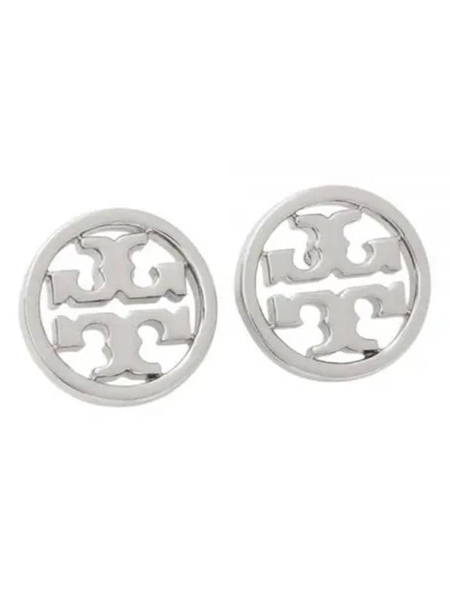 Thora Birch 24 MILLER STUD EARRING 26222 022 logo earrings - TORY BURCH - BALAAN 1