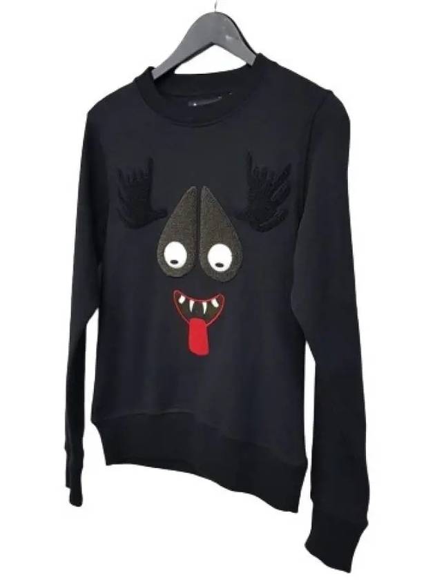 Monster Sweatshirt Black - MOOSE KNUCKLES - BALAAN 4