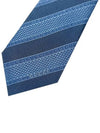 Striped tie 499694 4B002 4800 blue - GUCCI - BALAAN 4