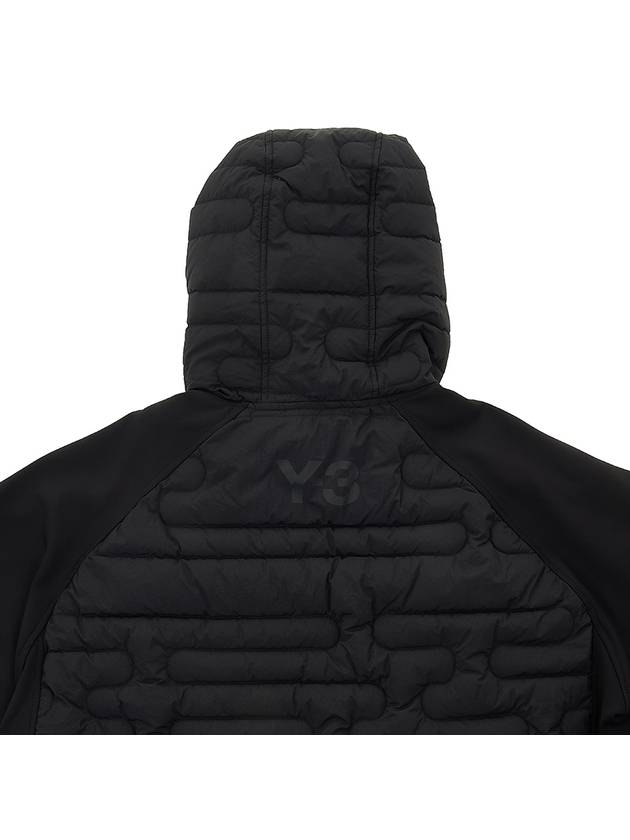 Classic Cloud Insulated Zip-Up Hoodie Black - Y-3 - BALAAN 8