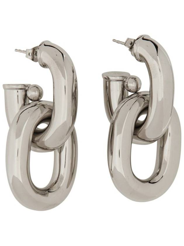 Rabanne Double Hoop Earrings Xl Link - PACO RABANNE - BALAAN 3