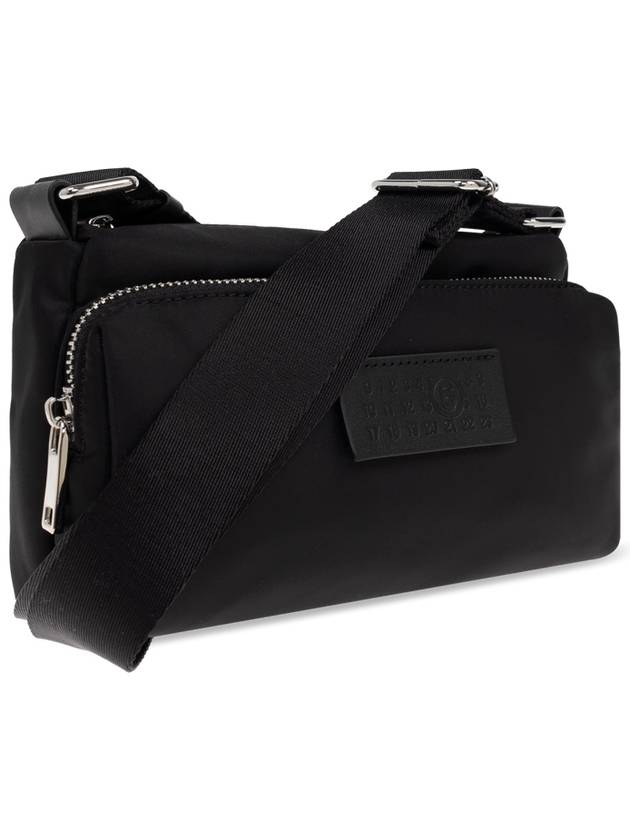 MM6 Maison Margiela Shoulder Bag With Logo, Men's, Black - MAISON MARGIELA - BALAAN 4