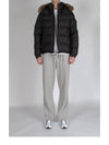 Mayaf Short Down Padded Black - MONCLER - BALAAN 6