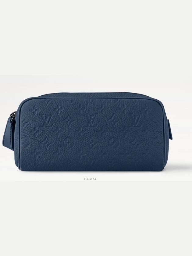 Dopp Kit Monogram Pouch Bag Navy - LOUIS VUITTON - BALAAN 2