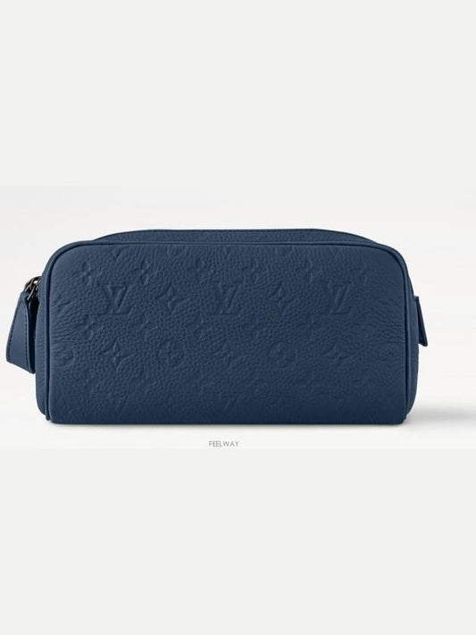 Dopp Kit Monogram Pouch Bag Navy - LOUIS VUITTON - BALAAN 2