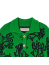 Kids Bird All Over Knit Green F24070 188XX - THE ANIMALS OBSERVATORY - BALAAN 4