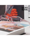 Eyewear Rectangle Eyeglasses Pink - MONTBLANC - BALAAN 3