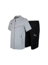 KK Woven Lightweight Half Suit Grey - PUMA - BALAAN 1