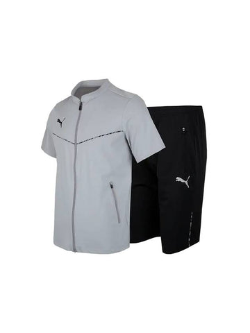 KK Woven Lightweight Half Suit Grey - PUMA - BALAAN 1