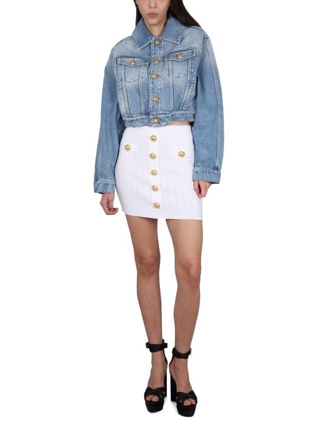 Balmain Mini Skirt - BALMAIN - BALAAN 2