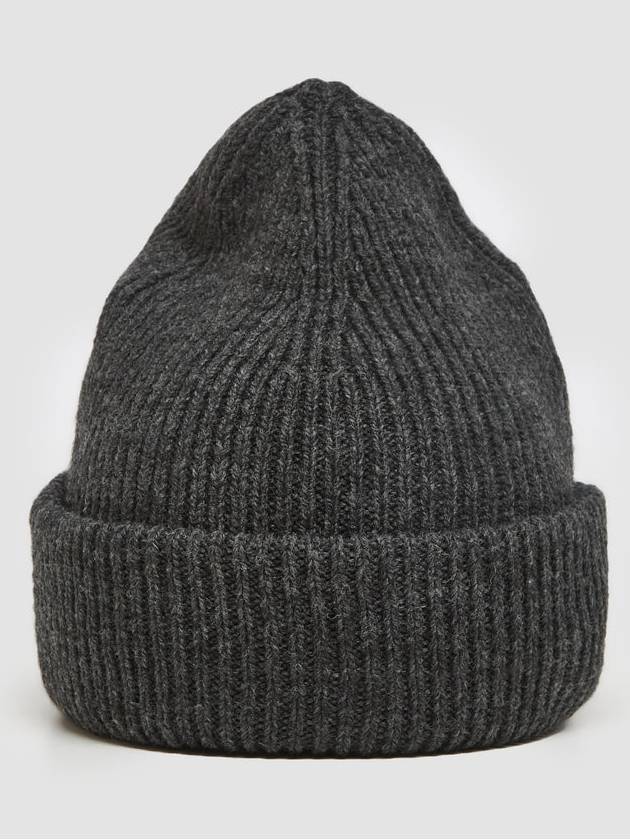 Knit Wool Beanie Ash Melange - OUR LEGACY - BALAAN 3