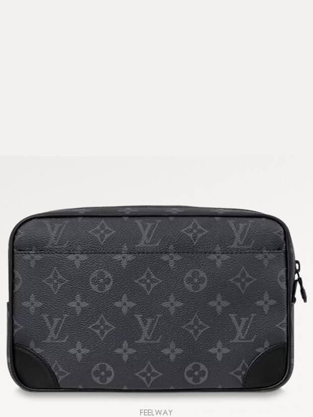 Pochette Kasai Monogram Eclipse Pouch Bag Black - LOUIS VUITTON - BALAAN 3