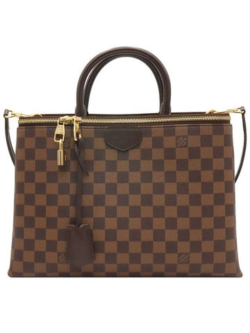 Damier Eben Canvas Brompton 2WAY N41582 - LOUIS VUITTON - BALAAN 1