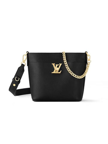 Lock And Walk Shoulder Bag Black - LOUIS VUITTON - BALAAN 1