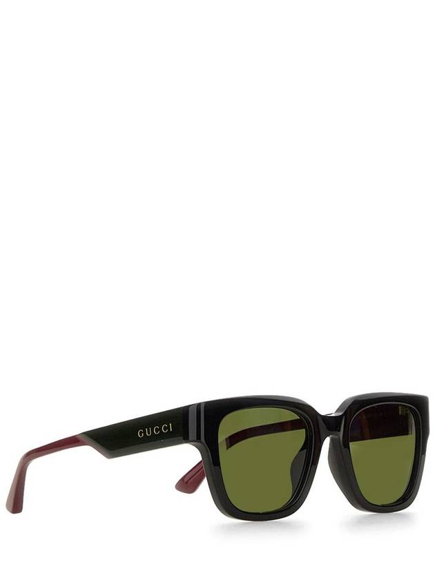 Low Nose Bridge Fit Sunglasses Black - GUCCI - BALAAN 3