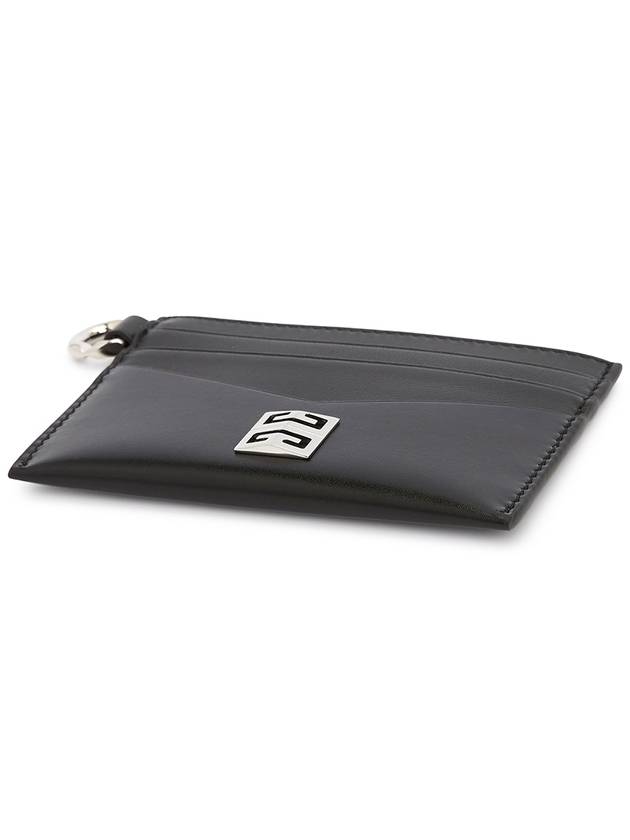 4G Logo Card Wallet Black - GIVENCHY - BALAAN 4