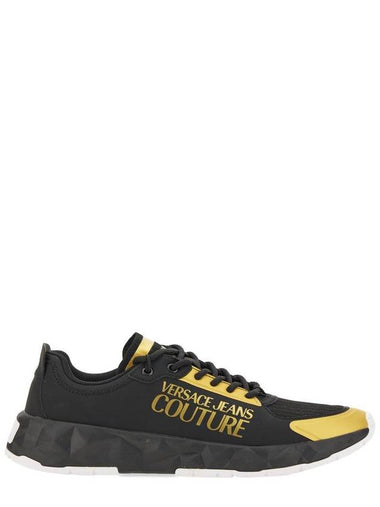 Versace Jeans Couture Sneaker With Logo - VERSACE - BALAAN 1