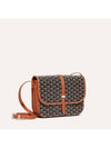 Belvedere MM Cross Bag Black Tan - GOYARD - BALAAN 1