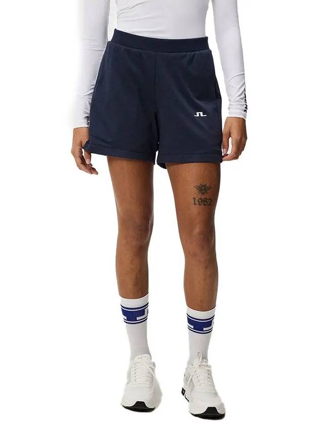 Women's Vice Shorts Navy - J.LINDEBERG - BALAAN 3