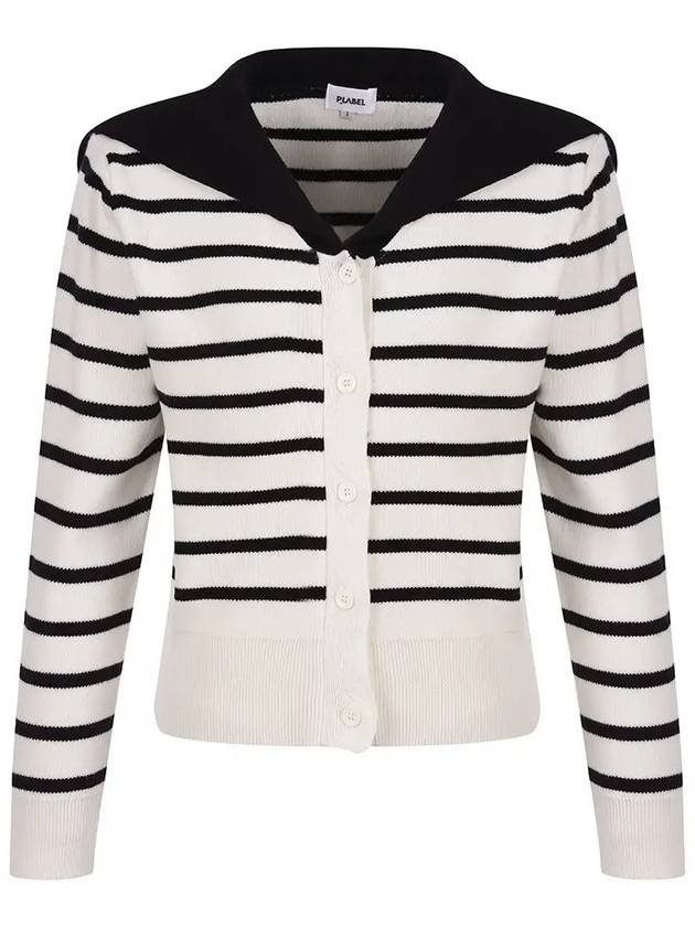 Sailor collar striped cardigan MK3AD304 - P_LABEL - BALAAN 6