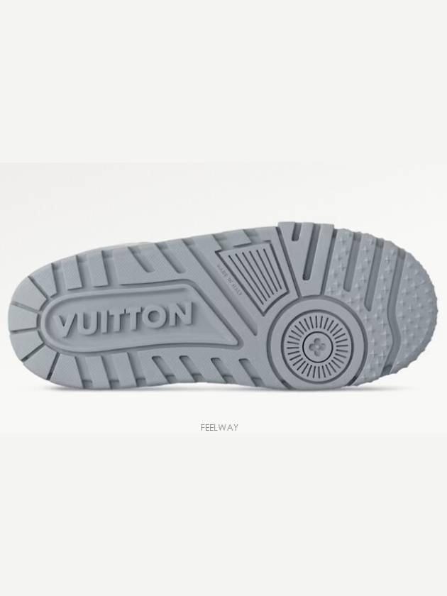 LV Trainer Maxi Low Top Sneakers Grey - LOUIS VUITTON - BALAAN 8