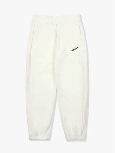 Diadora Grand Slam Fleece Pants OFF white - DIADORA - BALAAN 1