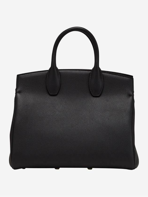 Studio Small Tote Bag Black - SALVATORE FERRAGAMO - BALAAN 3