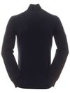 Organic Cotton Quarter Zip Knit Top Navy - LACOSTE - BALAAN 3