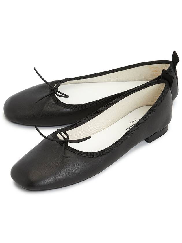 Garance Square Toe Ballet Flats Black - REPETTO - BALAAN 1