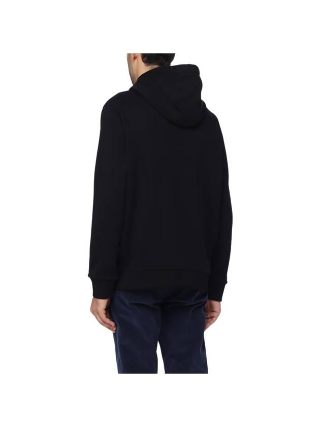 Cotton Hoodie Black - BURBERRY - BALAAN 1