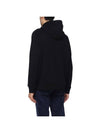 Cotton Hoodie Black - BURBERRY - BALAAN 1