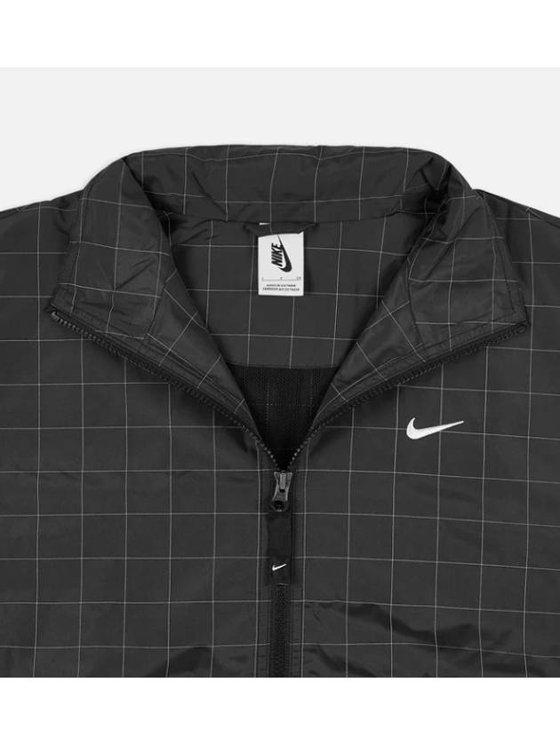 M NRG Flash Grid Track Jacket Black - NIKE - BALAAN 7