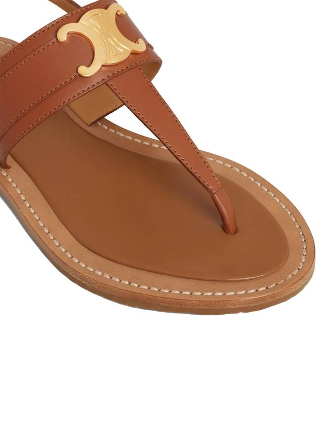 Lympia Triomphe Sandals Brown - CELINE - BALAAN 5