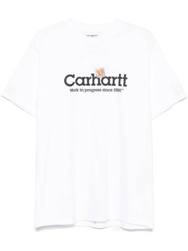 CARHARTT WIP S/S LABEL SCRIPT T-SHIRT - CARHARTT WIP - BALAAN 1