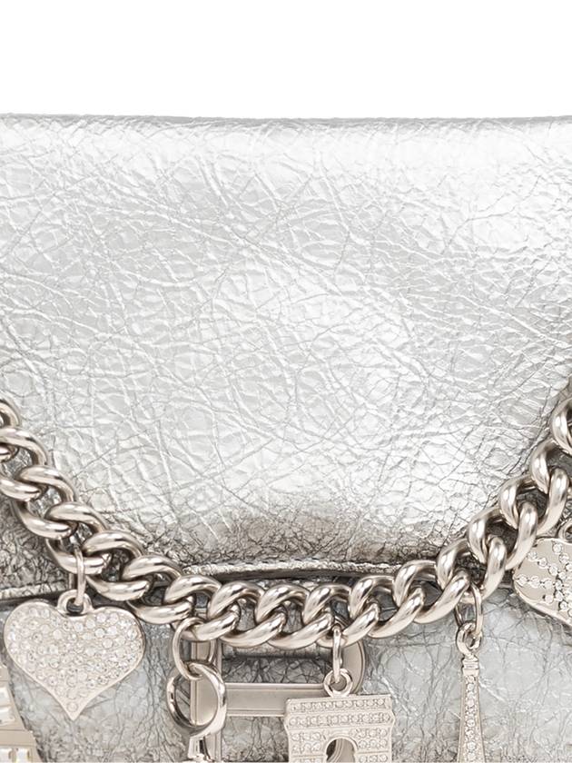 Balenciaga Shoulder Bag Crush By Balenciaga, Women's, Silver - BALENCIAGA - BALAAN 7