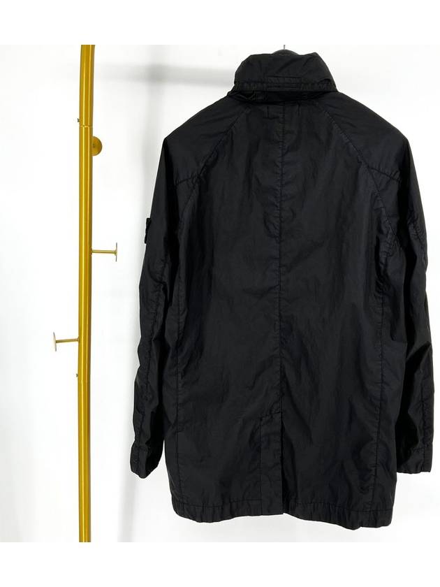 Membrana windbreaker hooded jacket black size M - STONE ISLAND - BALAAN 3